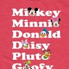 Boys' - Disney - Mickey Friends Character List Short Sleeve Graphic T-Shirt - 2 of 4