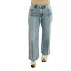 Women's Nancy High Rise Wide Leg Cropped Jean - RISEN - 3 of 4