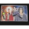 Naruto Shippuden Uzumaki & Sasuke Fighting Jiraiya Itachi Men's Black Hoodie - 2 of 2