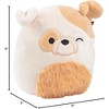 Squishmallows 5-Inch Brock The Bulldog- Official Jazwares Little Plush- Collectible Soft & Squishy Mini Stuffed Animal Toy-Gift for Kids, Girls & Boys - 4 of 4