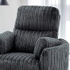 GDFStudio Mateo Modern Velvet Upholstered 360° Swivel Recliner - 4 of 4