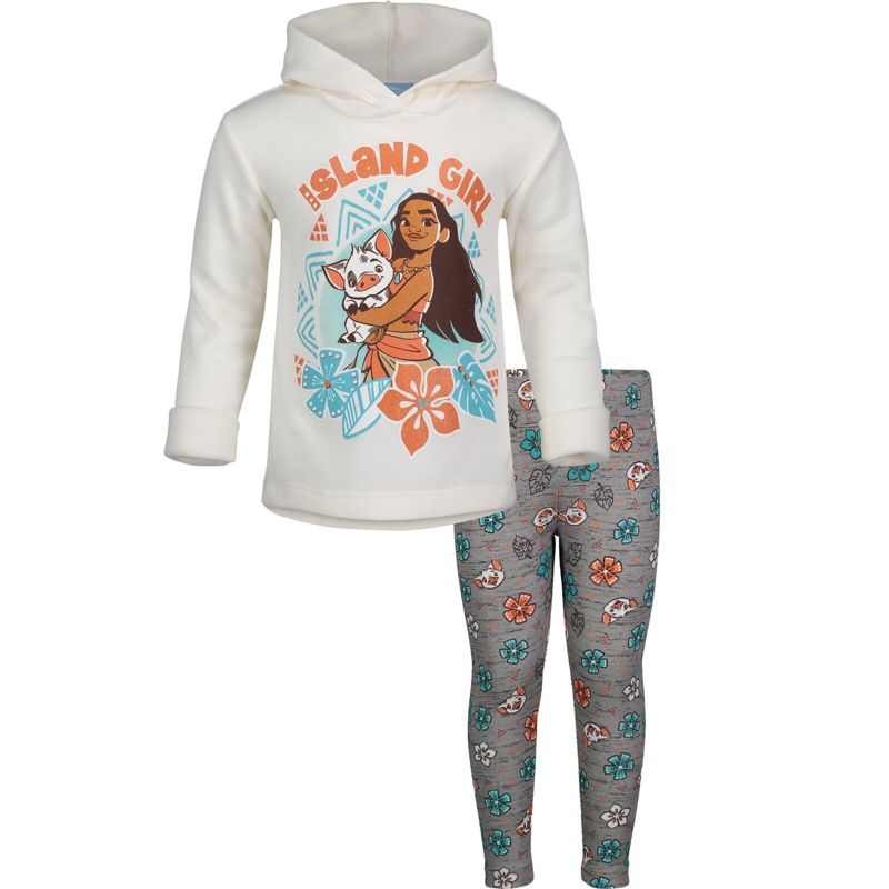Disney Moana Hoodie and Leggings Outfit Set, 1 of 9