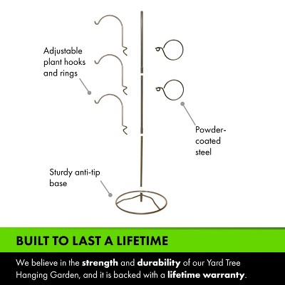 Adjustable Steel Indoor/Outdoor Hanging Garden Yard Tree