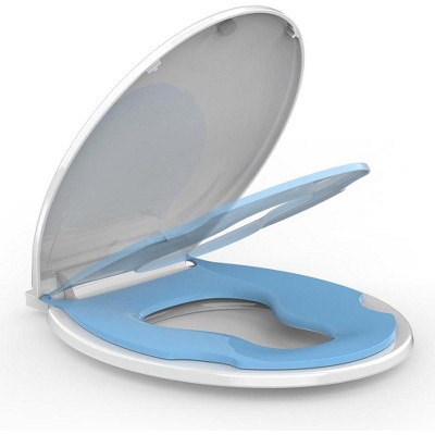Whizmax Toilet Seat with Slow Soft Close - Easy to Install and Clean, Never Loosens