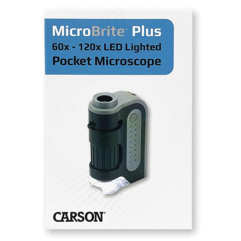 CARSON® MicroBrite™ Plus 60x–120x LED Pocket Microscope, 4 of 6