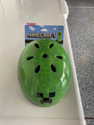 Minecraft Creeper Child Bike Helmet Target