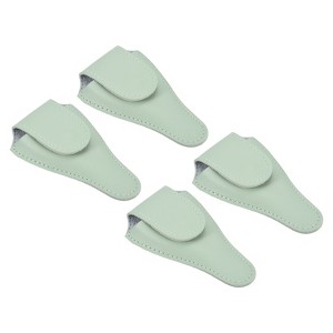 Unique Bargains PU Leather Nail Scissor Protective Cover Small Pointed Nipper Scissor Sheaths 4.5"x2.6" - 1 of 4