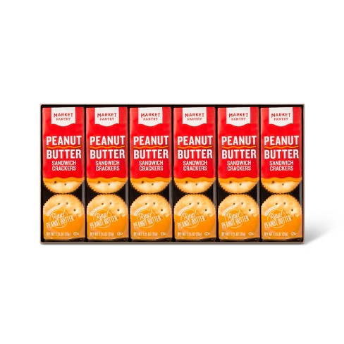 Peanut Butter Sandwich Crackers 18ct Market Pantry Target