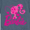 Boys' - Barbie - Pink Heart Logo Short Sleeve Graphic T-Shirt - 2 of 4