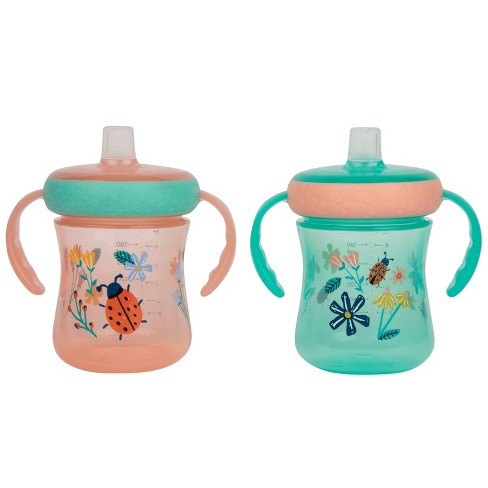  SUPER MAMA Sippy Cups for 1+ Year Old with Spout