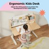 Anybear 47in tilt kids desk with dual-form shelf - 2 of 4