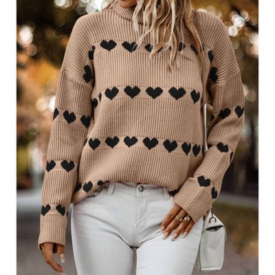 Women's Hearts Of Winter Sweater - ePretty
