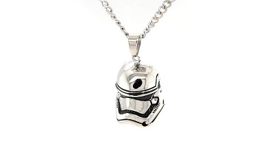 Men's Star Wars Stormtrooper Stainless Steel Dog Tag Chain Necklace (18) :  Target