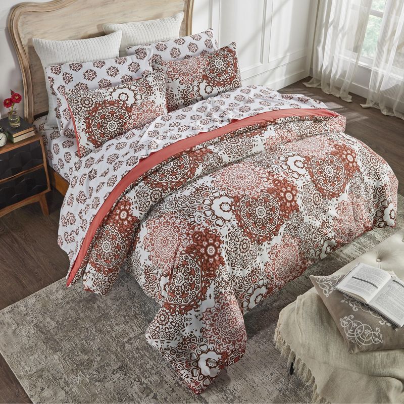 Lyla Collection 7 Piece 100% Microfiber Comforter Set - Better Trends, 3 of 9