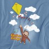 Curious George Flight Adult T-Shirt - 2 of 4