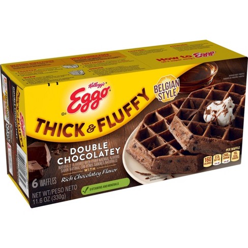 Eggo Thick Fluffy Frozen Chocolatey Chip Waffles 11 6oz 6ct Target