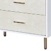47" Myles Dresser White, Champagne and Gold Finish - Acme Furniture - 2 of 4