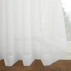 Emily Sheer Extra-Wide Voile Sliding Door Patio Curtain Panel - No. 918 - image 3 of 4