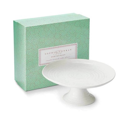 White Ceramic 6.5 Inch Mini Cake Stand