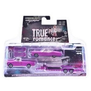 Greenlight 1974 Cadillac El Dorado w/ 1972 Chevrolet C30 Hollywood Hitch & Tow - 1 of 3