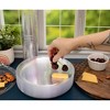 Northwest Enterprises 9" Plastic Party Plate Clear 30 Count - 3 of 4