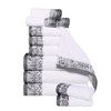 Charming Floral Accent Cotton Towel Set by Blue Nile Mills - 2 of 4