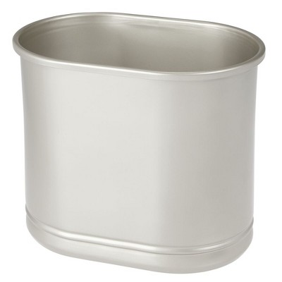 Mdesign Slim Small Metal Trash Can Wastebasket Garbage Bin Target   GUEST Eeeba940 Aaf6 4744 9efa 3f880375be37