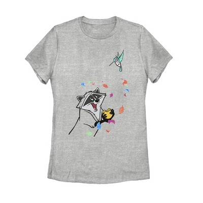 Women's Pocahontas Meeko & Flit Game T-Shirt