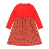 Mixed Up Clothing Girls Long Sleeve Ruffle Trim Dress - 4 of 4