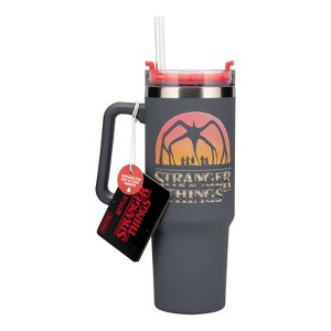Paladone Stranger Things 5 900ml Insulated Cup and Straw - 1 of 2