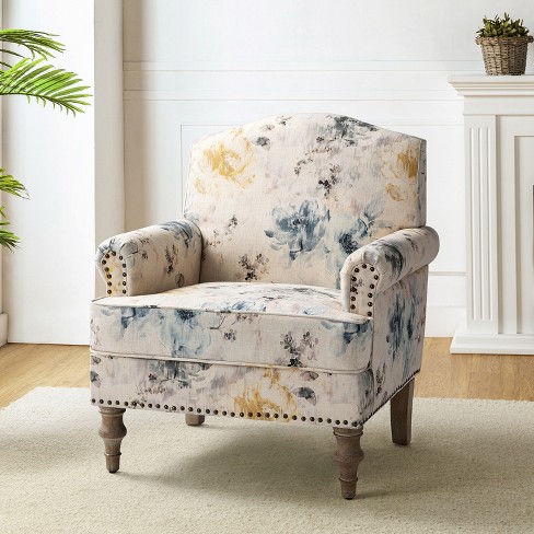 Pier one floral online chair