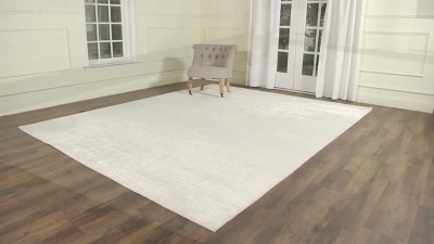 Mirage Incense Hand-Knotted Wool and Viscose 6' x 9' Area Rug