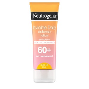 Neutrogena Invisible Daily Defense Sunscreen Lotion - 3 fl oz - 1 of 4