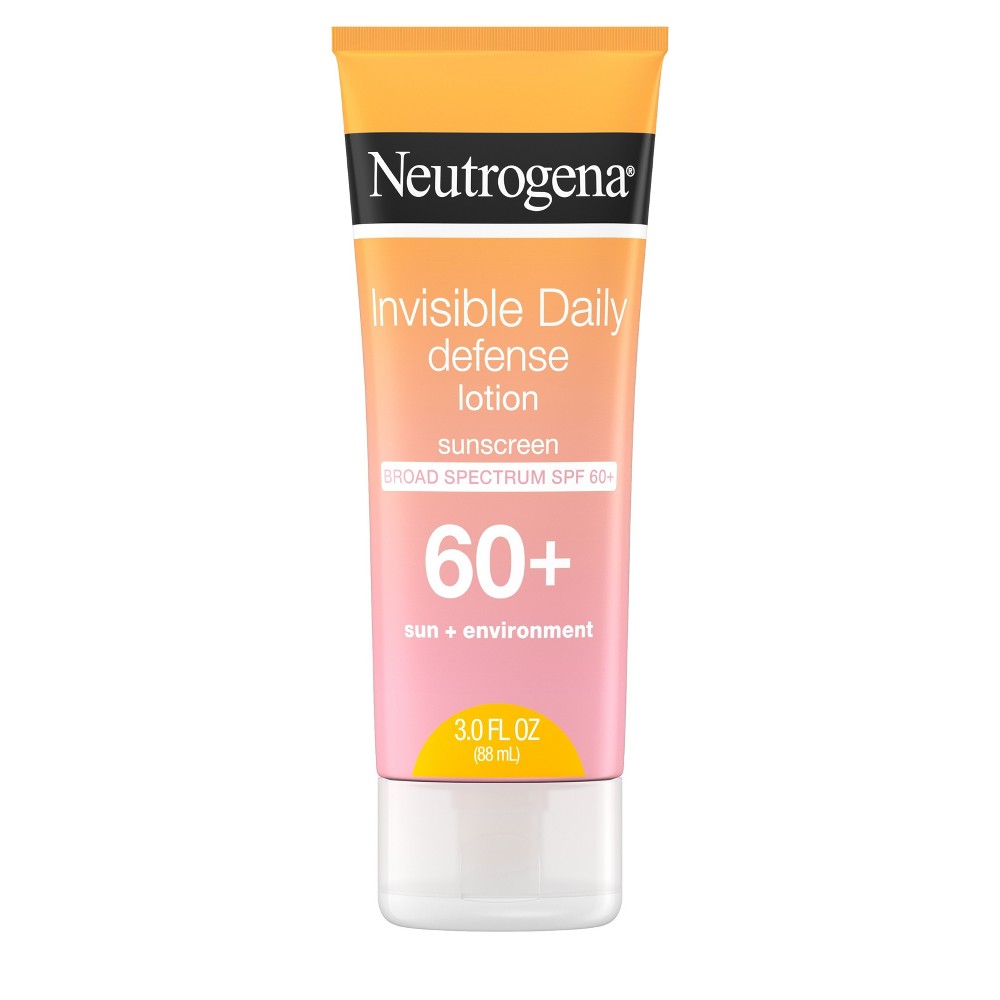 Neutrogena Invisible Daily Defense Sunscreen Lotion - SPF 60 - 3 fl oz