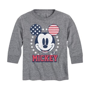 Boys' - Disney - Americana Long Sleeve Graphic T-Shirt - 1 of 4