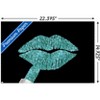 Trends International Tina Lavoie - Aqua Glitter Lipstick Unframed Wall Poster Prints - 3 of 4