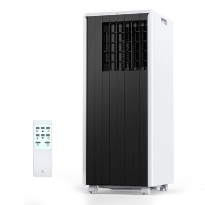 8,000 BTU Portable AC - 3-in-1 Cool/Dehumidify/Fan for 300SqFt, Remote, 24H Timer & Sleep Mode