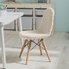 Merrick Lane Children's Lyon Faux Shearling Accent Chair, Modern Accent Chair For Bedroom, Entryway, and Living Room - 3 of 4