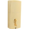 Honeywell Electronic Deadbolt- Polished Brass: Single Cylinder Door Lock, Steel & Plastic, Electric, Gold Finish - 2 of 4