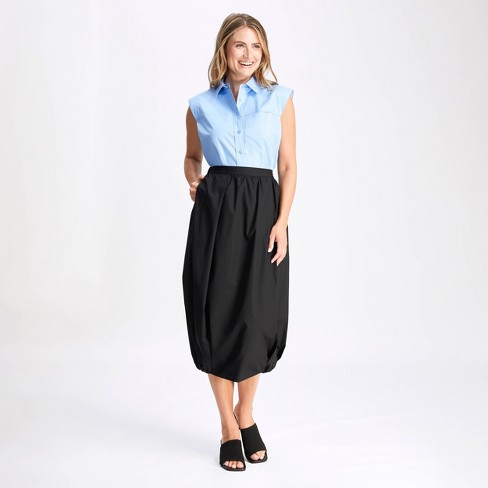 Black midi skirt target hotsell