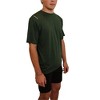 Reebok Mens Endurance Basic T-Shirt, Green, Large - 2 of 4