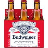 Budweiser Lager Beer - 6pk/12 fl oz Bottles
