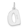 Black Bow Jewelry Sterling Silver, Kate Collection, Bubble Block Initial D Pendant - 3 of 4