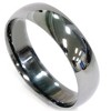 Pompeii3 Black Plated Wedding Band 14K Gold - 3 of 4