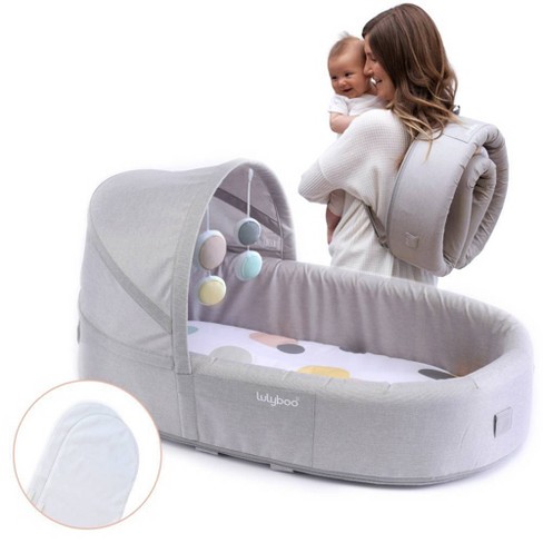 Nest Lite Baby Bedding Easy Compact Fold, Zip Closure, Carry Like Bag