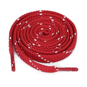 Elerevyo All Types of Casual Sneakers Double Color Twill Athletic Flat Shoelaces 3 Pairs - 1 of 4