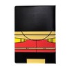 Unique Bargains Police Officer Passport Holder Black Red 1 Pc - 4 of 4