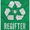 Funny Christmas Regifter Recycle Graphic T Shirt Men or Women Brisco Brands - 2 of 4