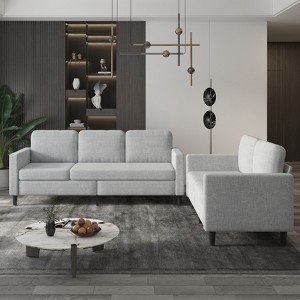 Mjkone Sectional Sofa Couches Set for Living Room 3-Seat Sectional Sofa&Loveseat Sofa - 1 of 4