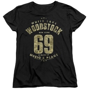 Women's Woodstock White Lake T-Shirt - 1 of 4
